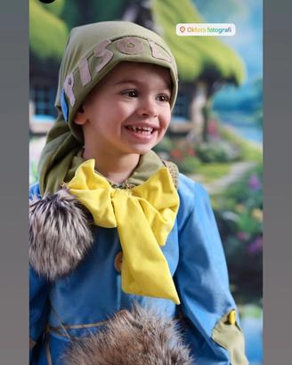 Costume di carnevale di pisolo dei sette nani