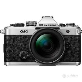OM SYSTEM OM-3 Silver + 12-45mm F/4 PRO - "PROMO"