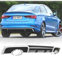 DIFFUSORE AUDI A3 8V 12-16 LOOK RS3 COLLETTORE DI 