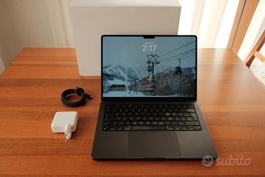 MacBook Pro 14" M3 Pro 18gb 512gb Nero siderale