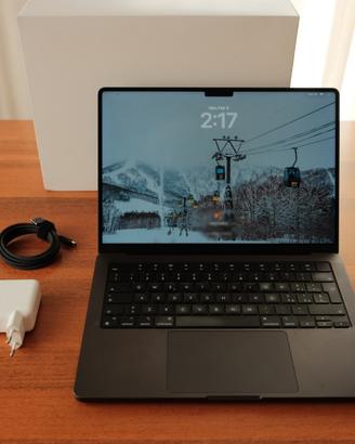 MacBook Pro 14" M3 Pro 18gb 512gb Nero siderale