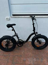 Fat bike pieghevole