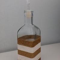 Bottiglia oliera decorata