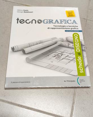 Libro NUOVO tecnografica schede di disegno
