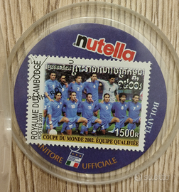 Francobolli Bolaffi Nazionale italiana Nutella