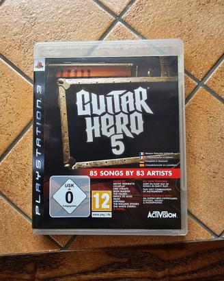 gutar hero 5 ps3