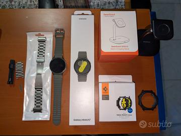 Galaxy Watch 7  44mm Bluetooth + accessori