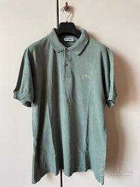 Polo Vintage Chemise Lacoste 100% Cotone Piqué L