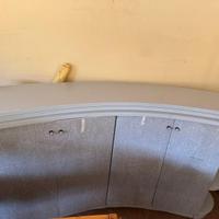 Mobile bancone bar con mensola sospesa