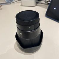 Obiettivo sigma 16mm e mount aps-c