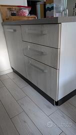 Penisola cucina con bancone