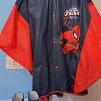 mantella pioggia Spider man