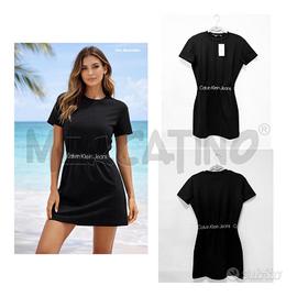 ABITO D CK 1/2M NERO XS NUOVO