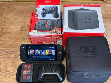 Nintendo Switch 2 super acessoriata e con giochi