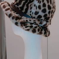Cappello da donna in ocelot.