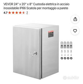 Custodia armadio Vevor in acciaio inossidabile