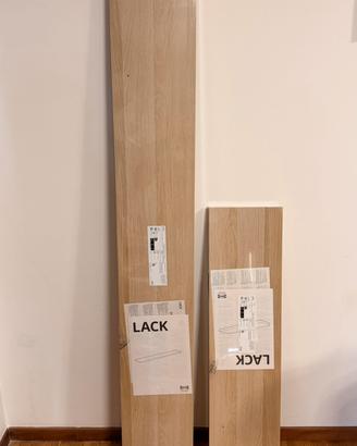 Mensole IKEA LACK effetto rovere