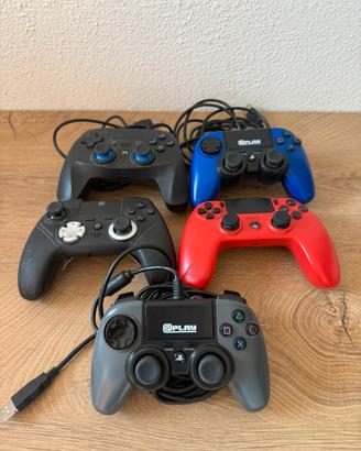 Lotto 5 Joystick per PS4 non originali