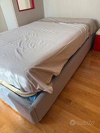 Letto contenitore da 1piazza1/2 della giessegi