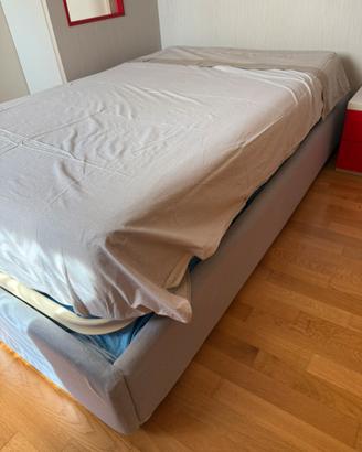 Letto contenitore da 1piazza1/2 della giessegi