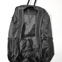 Zainetto leggero nero pieghevole con custodia