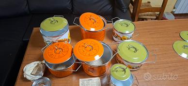 Casseruole vintage  smaltate SET