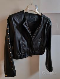 giubbetto ecopelle guess e giubbetto jeans