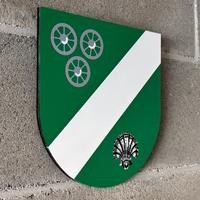 Quadro stemmi rioni di asti