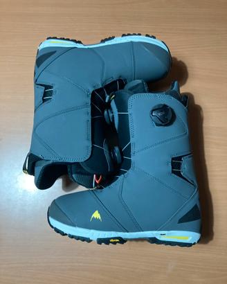 Scarponi snowboard burton photon grigi