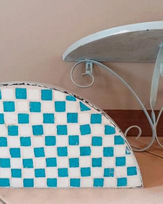 mensole consolle vintage