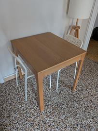 Tavolo IKEA estendibile EKEDALEN  + 2 sedie