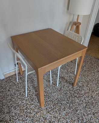 Tavolo IKEA estendibile EKEDALEN  + 2 sedie