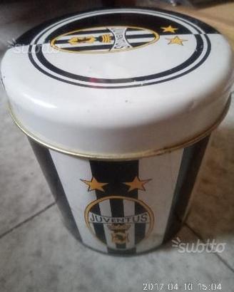 Juventus calcio scatola di latta gadget del tifoso