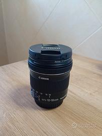 Obiettivo Canon EFS 10-18