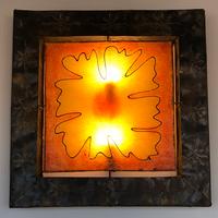 Lampadario etnico da parete