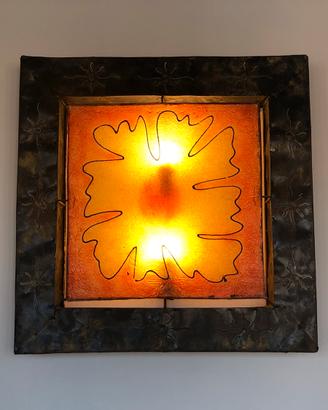 Lampadario etnico da parete