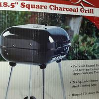 Sunray 18.5" Square Charcoal Grill