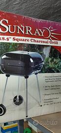 Sunray 18.5" Square Charcoal Grill