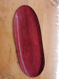 Centrotavola in vetro bordeaux