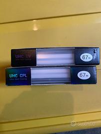 Filtri NISI UV e CPL diametro 67mm