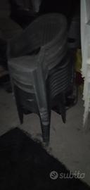  sedie da giardino , ombrellone,sdraio,tavolino