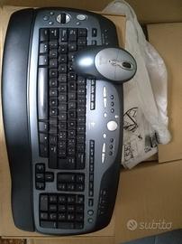 Tastiera & mouse wireless multimediale Logitec