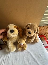 Set 3 pelouche da collezione
