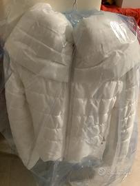 Giacca trapuntata bianca