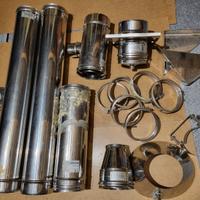 Tubi Inox Doppia Parete per Caldaie e Stufe