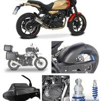 Royal Enfield Himalayan Guerrilla baule scarico Fg