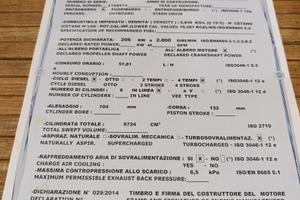 Coppia motori Fpt (Iveco) ns 67 280