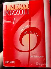 Il Nuovo Pozzoli Teoria musicale Volumi 1 e 2
