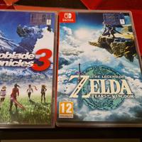 Nintendo switch con 2 giochi