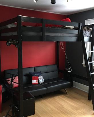 Letto a Soppalco IKEA STORA 140x200 Smontato